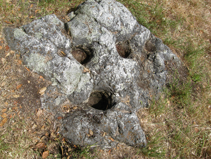 Esselen Indian Bedrock Mortar