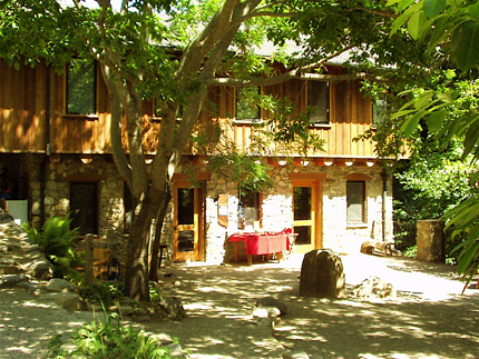 Tassajara Zen Center dining hall